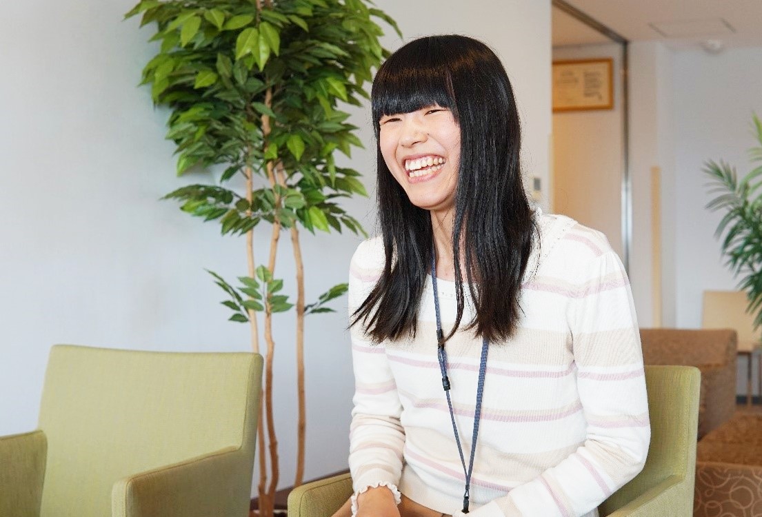 笑顔の林さん