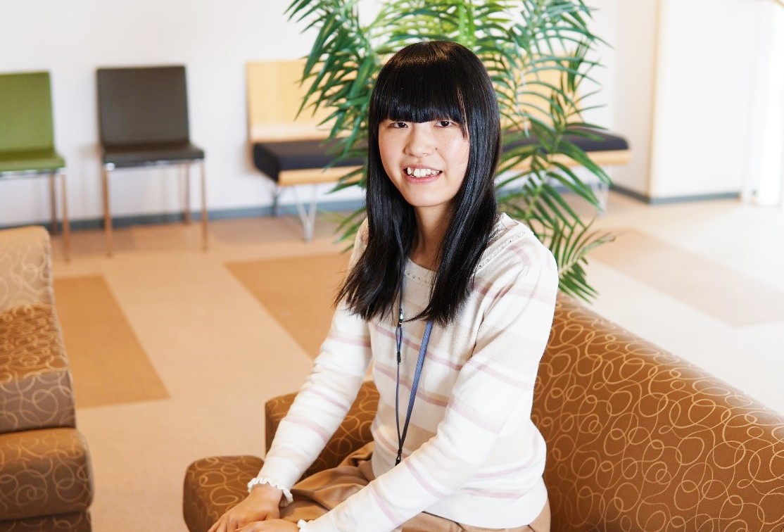 笑顔の林さん