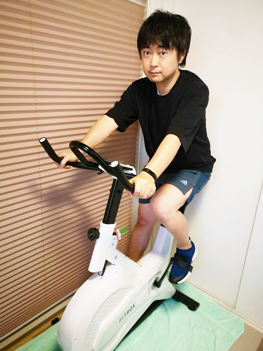 長尾さんエアロバイク