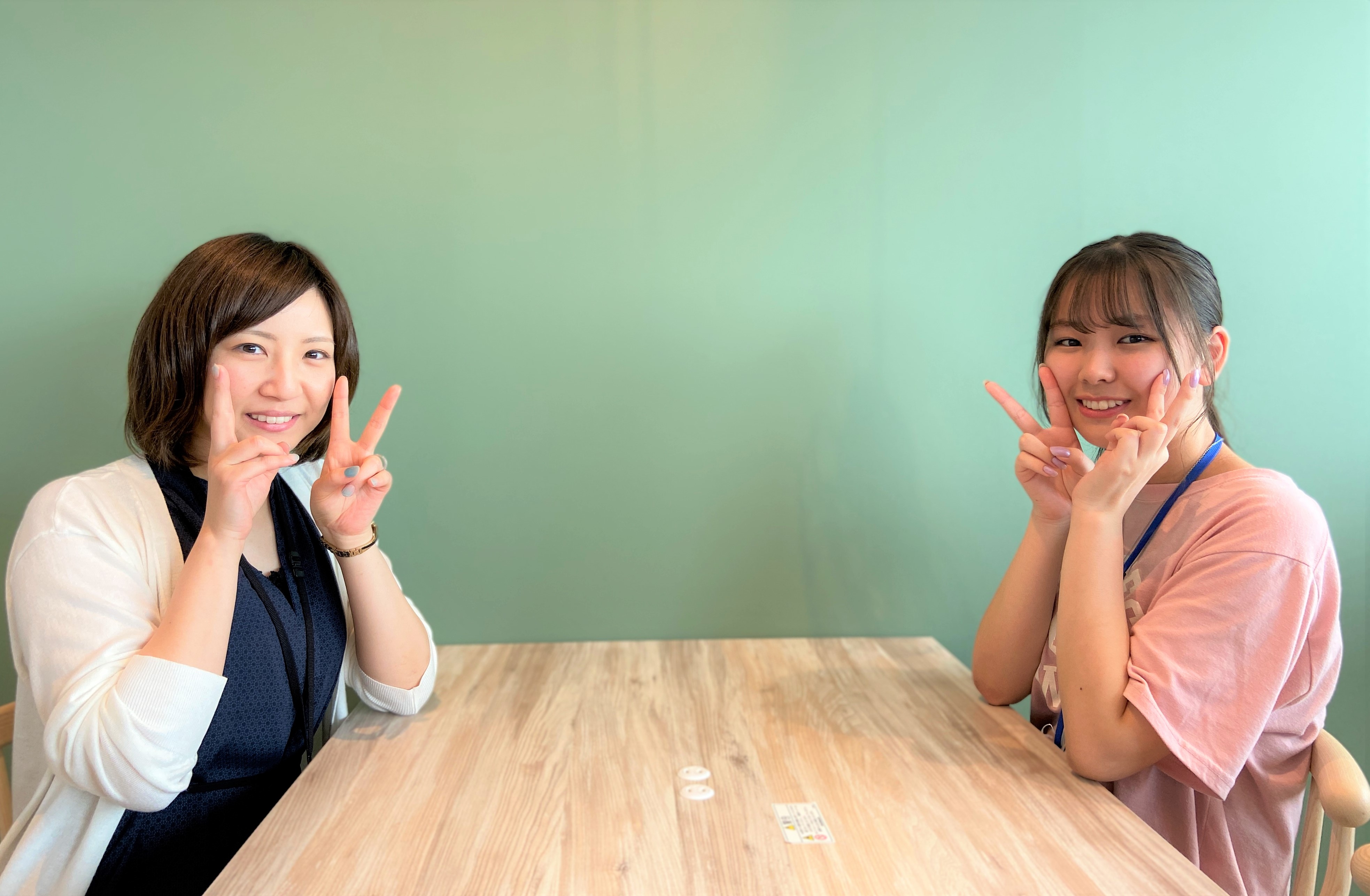 髙橋さん斎藤さんピース