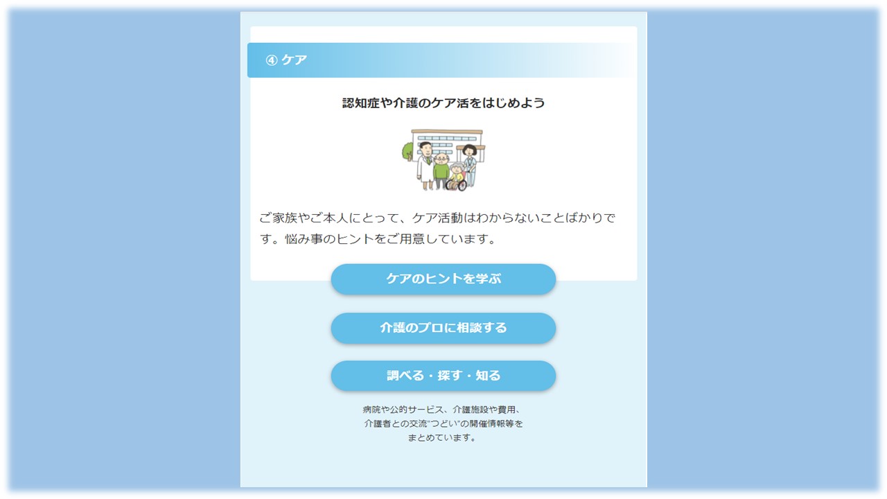 ケアする