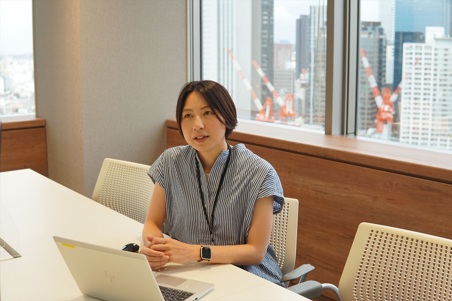 三浦さんインタビュー中5