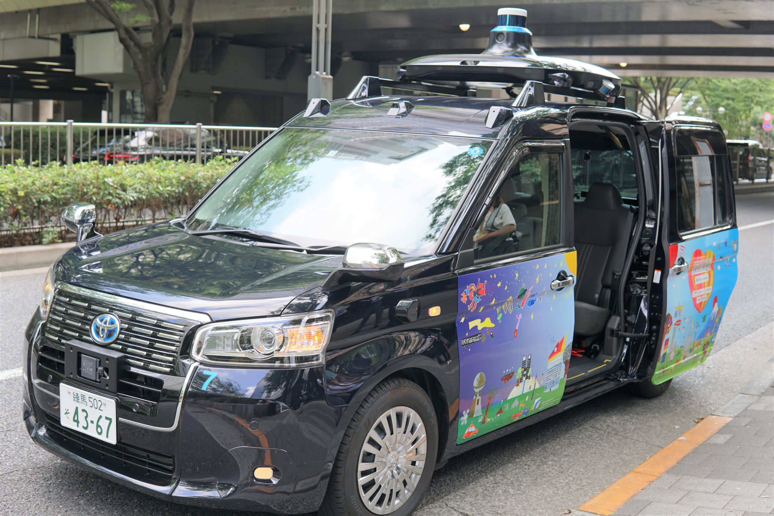 自動運転車がやってきました